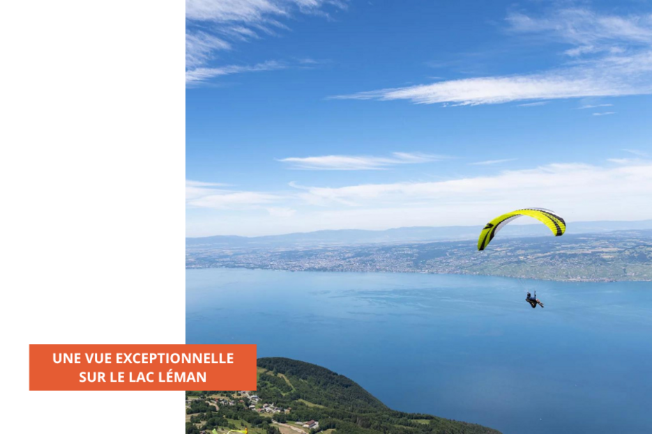 <hr><h2>Une exp�rience unique entre ciel, lac et montagnes</h2>