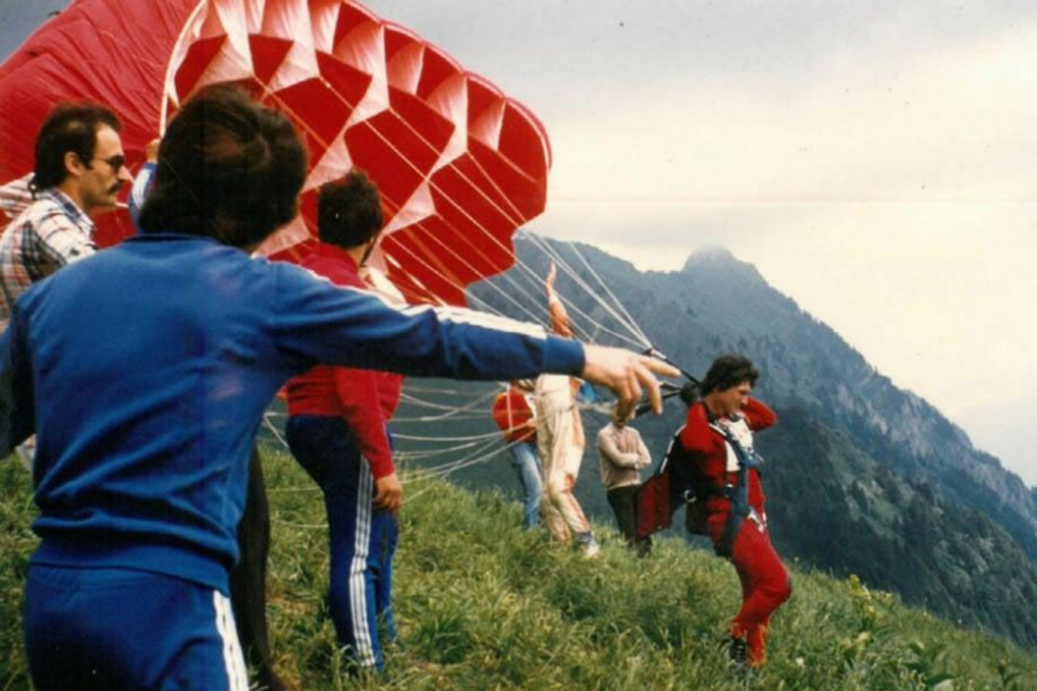 Jean-Claude B�temps : De parachutiste passionn� � pionnier du parapente